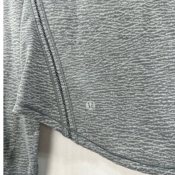 Lululemon Lost In Pace Long Sleeve Pebble Arctic Grey – Size 4 - Picture 6 of 8